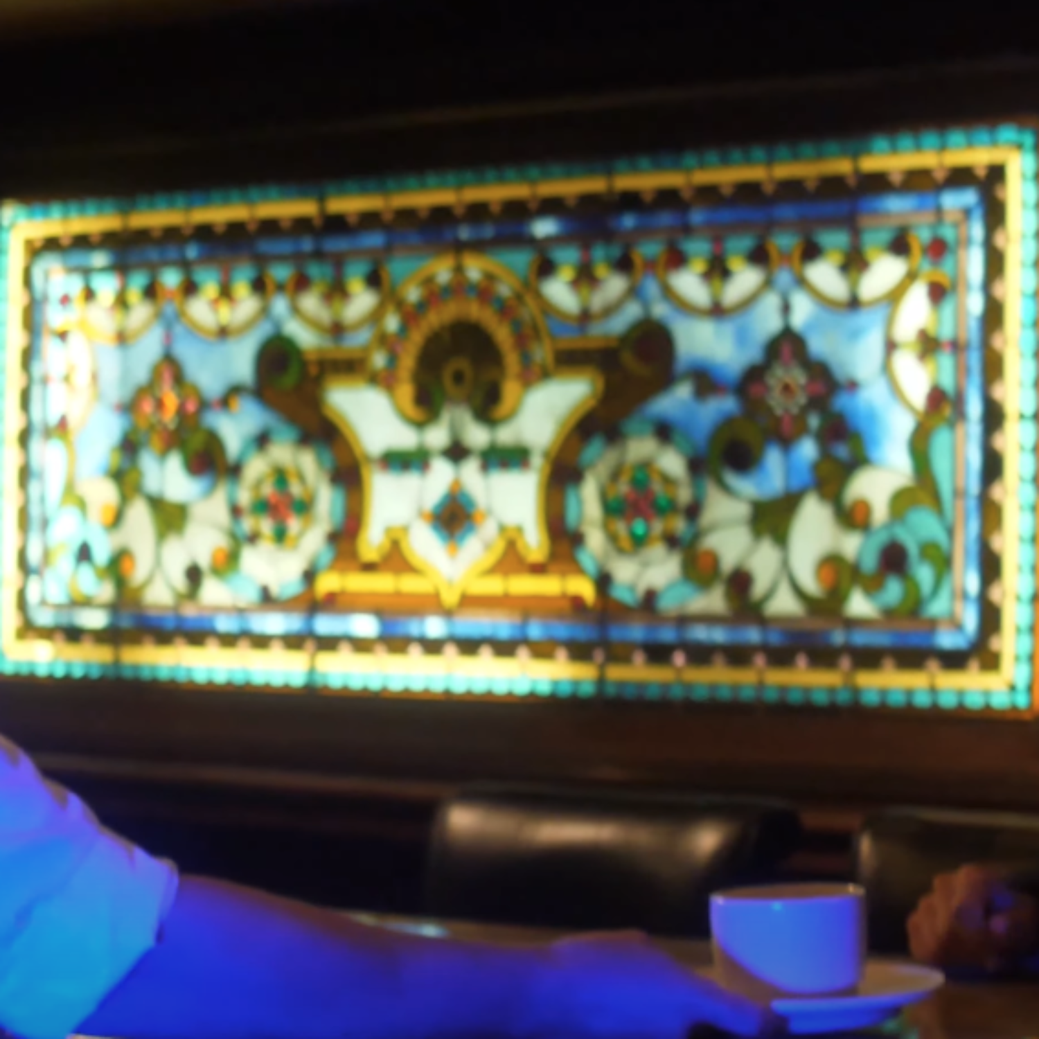 Warner Brothers interview scene